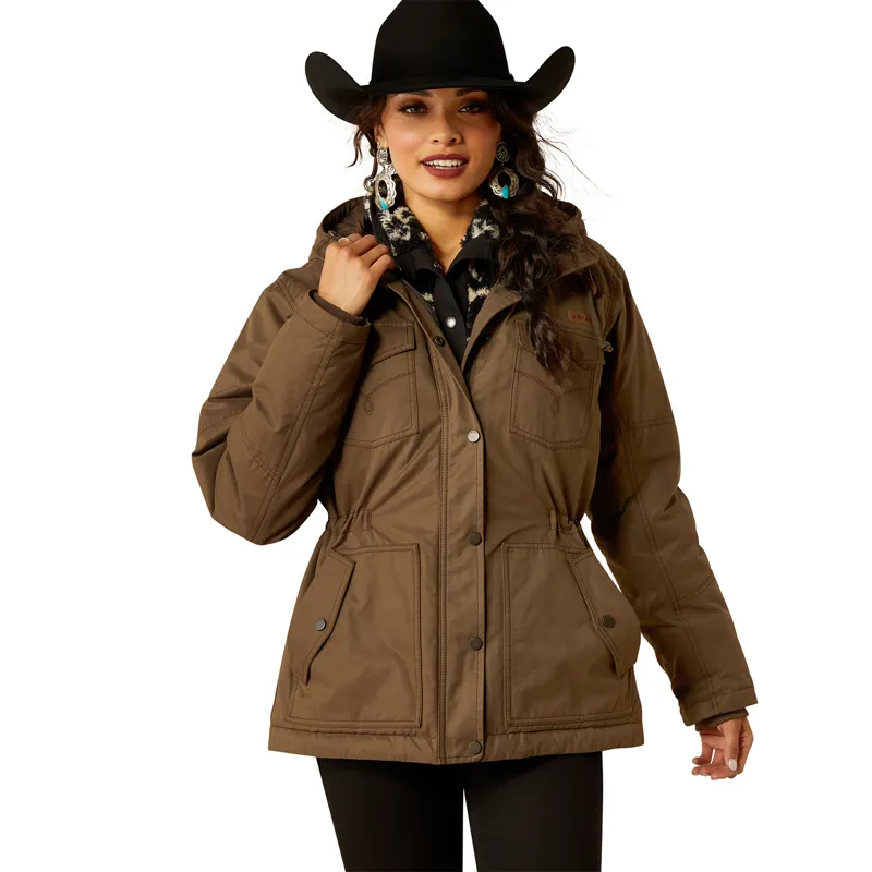 Ariat Grizzly 2.0 Ladies Parka Jacket - Bark
