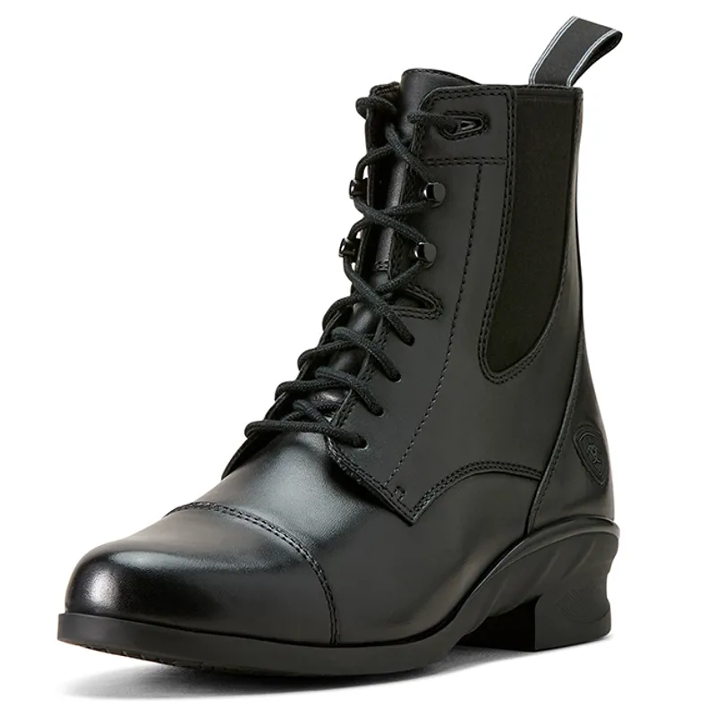 Ariat Heritage Ladies Laced Paddock Boots - Black