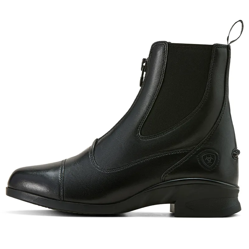 Ariat Heritage Zip Ladies Paddock Boots - Black-2