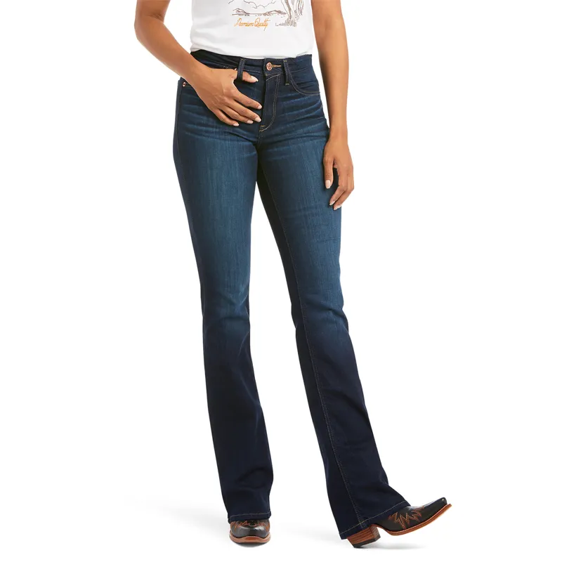 Ariat R.E.A.L High Rise Ballary Womens Boot Cut Jeans - Pennsylvania
