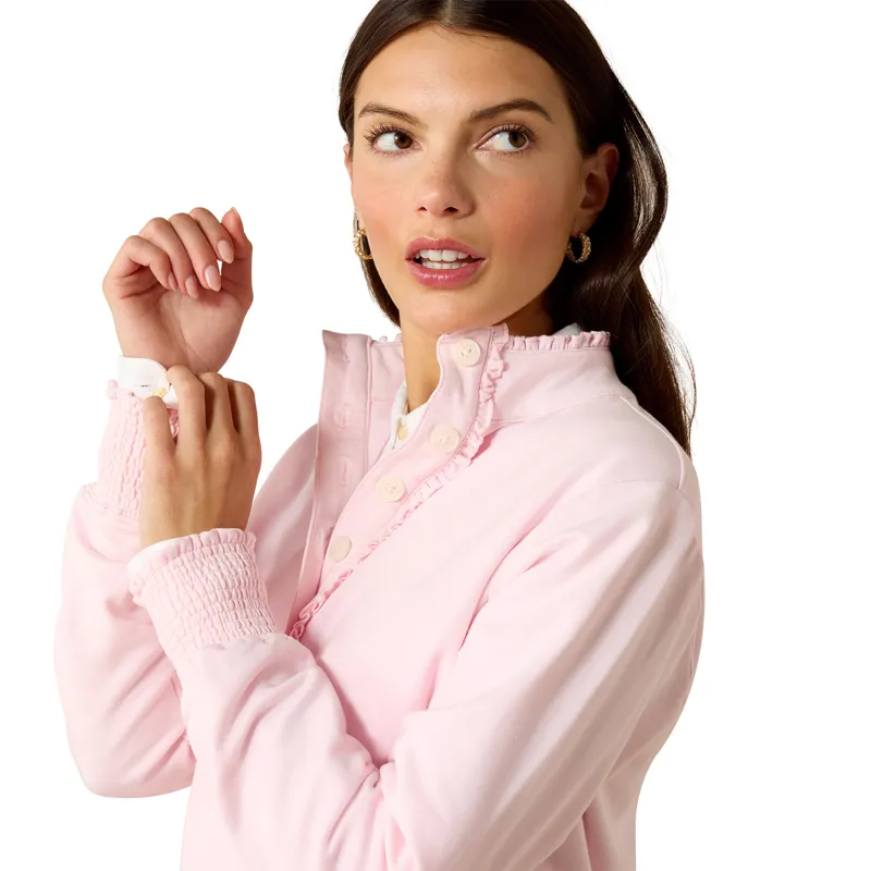 Ariat Country Hollingworth Womens Sweatshirt - Icy Pink-3
