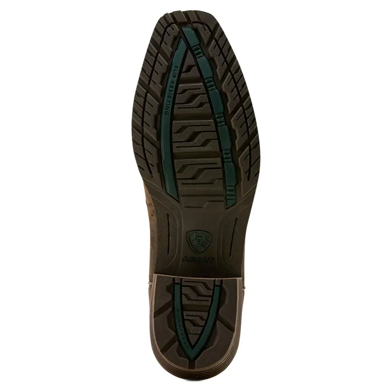 Ariat Hybrid Roughstock Antler Mens Western Boots - Wild Taupe-6