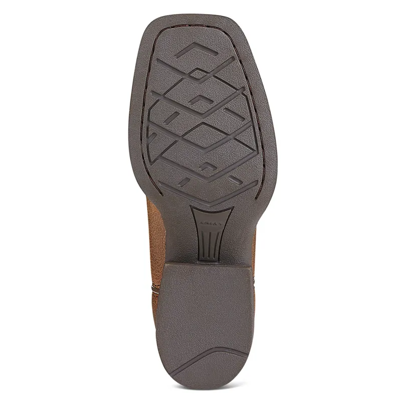 Ariat Tombstone Junior Western Boots - Vintage Bomber/Plum-3