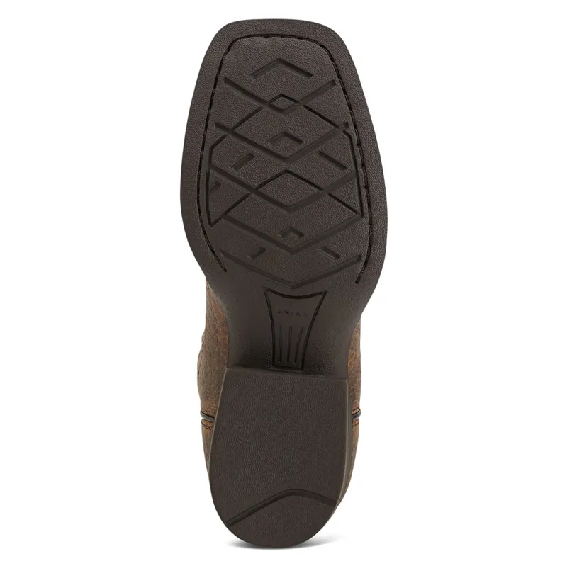 Ariat Tombstone Junior Western Boots - Earth/Black-3