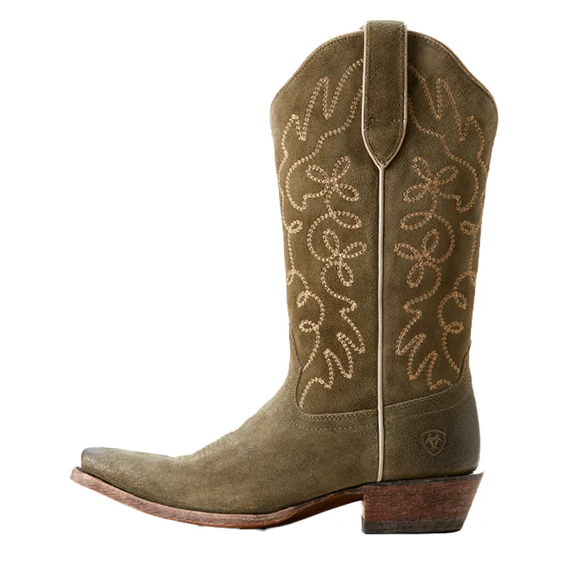 Ariat Jukebox Ladies Western Boots - Soft Olive-4