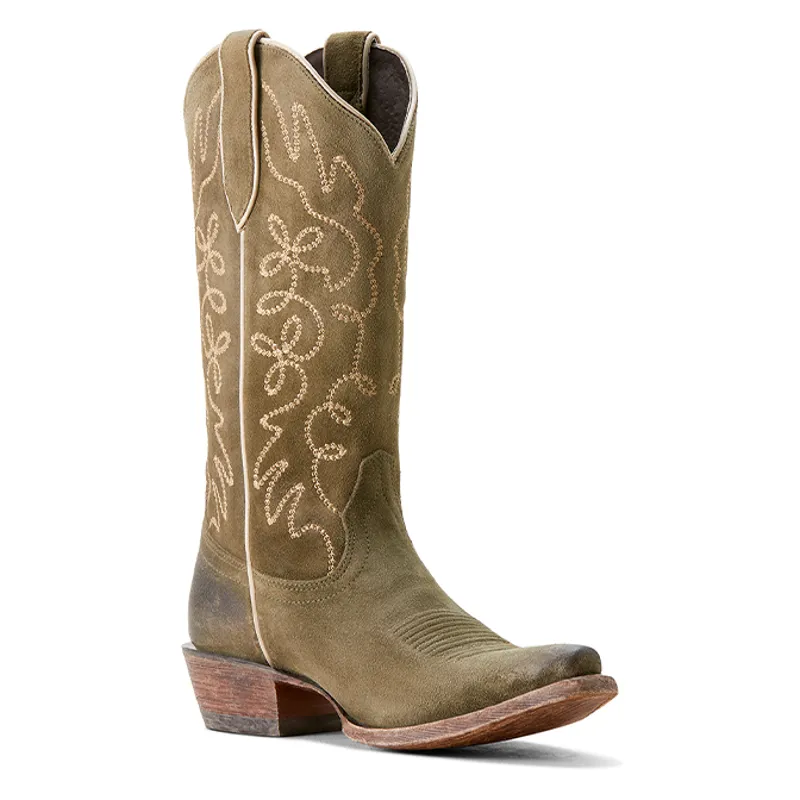 Ariat Jukebox Ladies Western Boots - Soft Olive-5