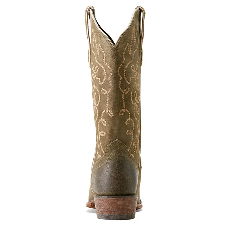 Ariat Jukebox Ladies Western Boots - Soft Olive-2