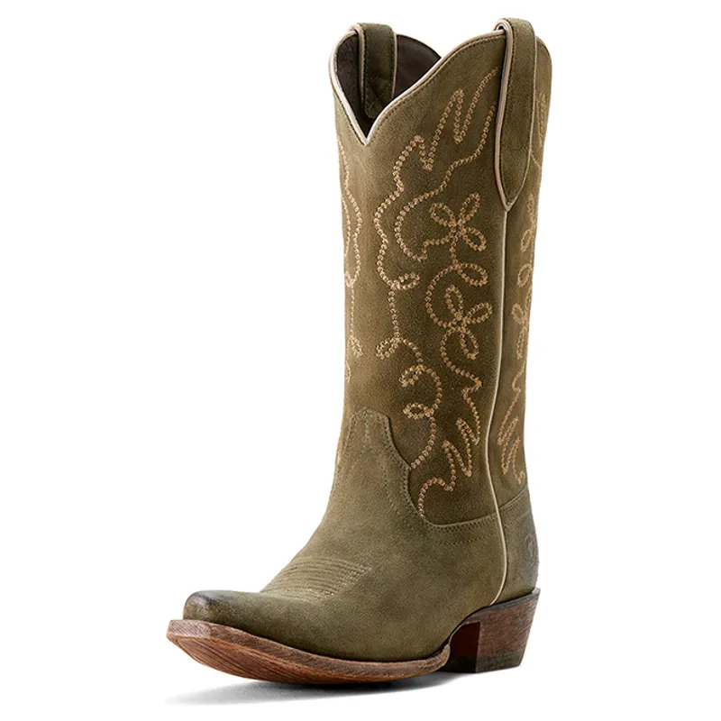 Ariat Jukebox Ladies Western Boots - Soft Olive-1