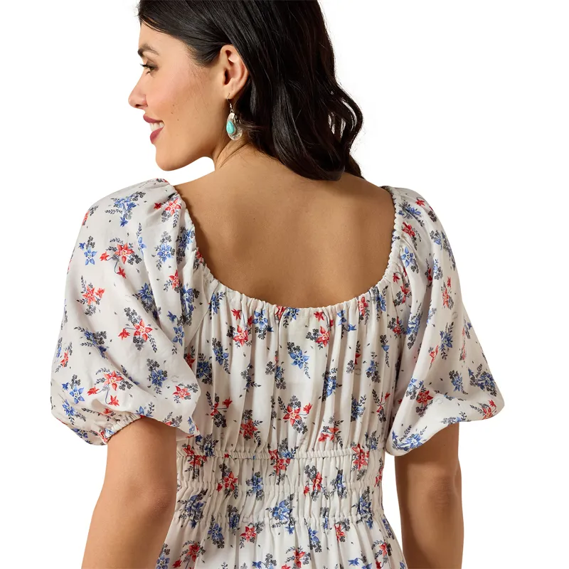 Ariat Juliet Womens Dress - Floral Print-3