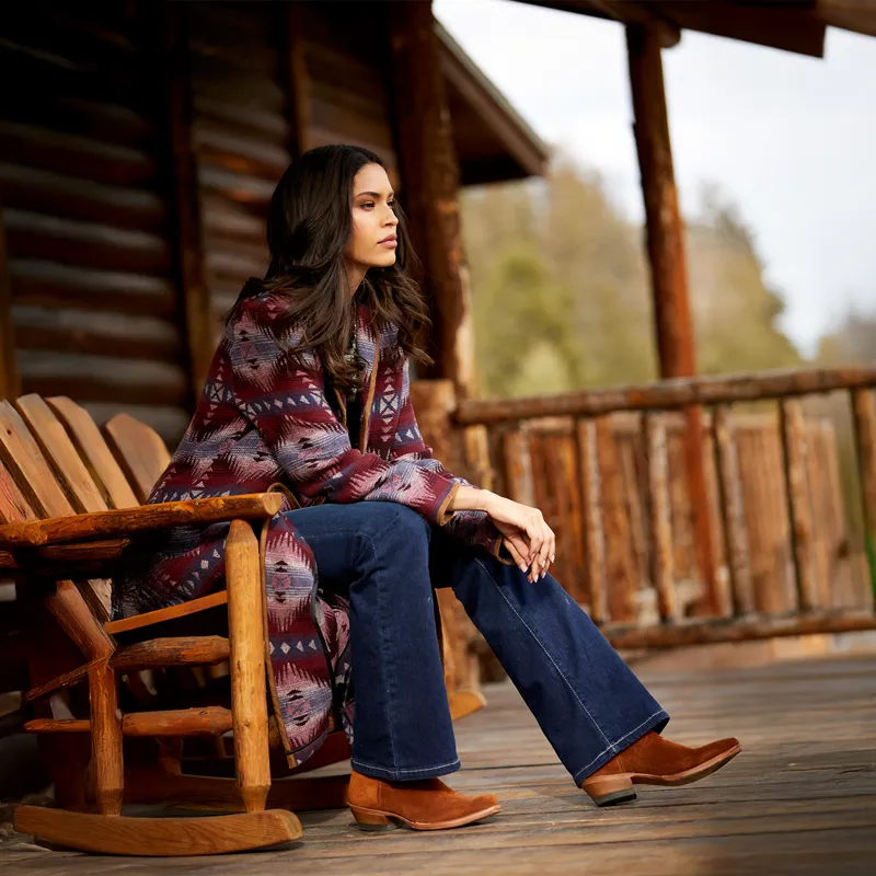 Ariat Ultra Stretch Perfect Rise Katie Womens Flare Jeans - Maya-5