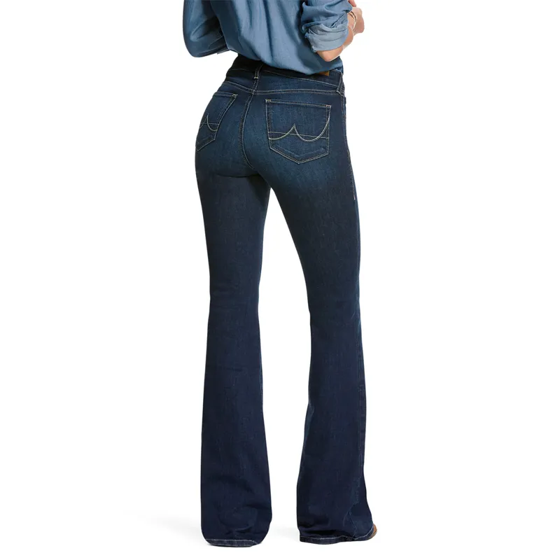 Ariat Ultra Stretch Perfect Rise Katie Womens Flare Jeans - Maya-1