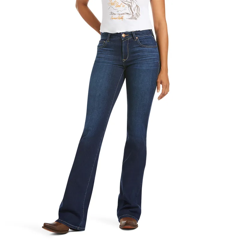 Ariat Ultra Stretch Perfect Rise Katie Womens Flare Jeans - Maya