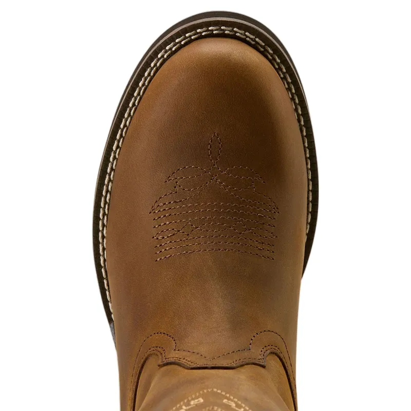 Ariat Kearney Round Toe Womens  Western Boots - Distressed Brown-6