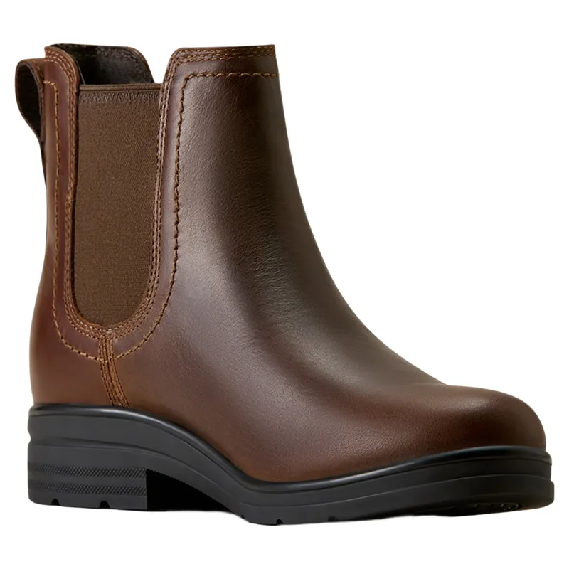 Ariat Langley Womens Waterproof Chelsea Boots - Tobacco Brown-8