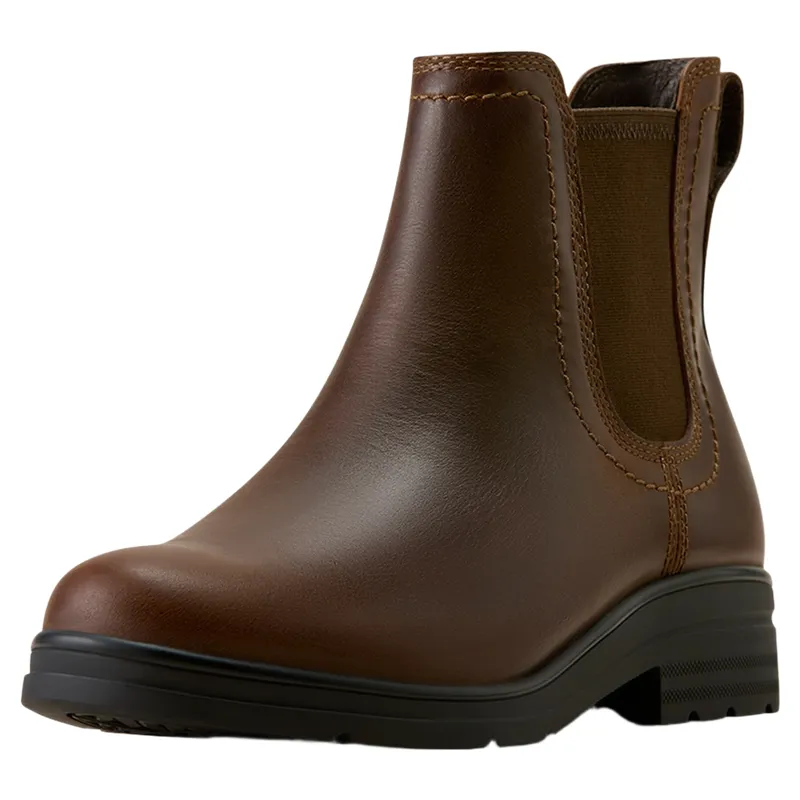 Ariat Langley Womens Waterproof Chelsea Boots - Tobacco Brown-7
