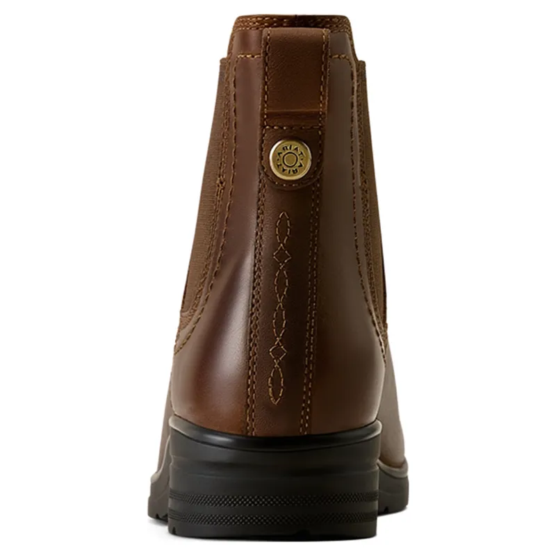 Ariat Langley Womens Waterproof Chelsea Boots - Tobacco Brown-6