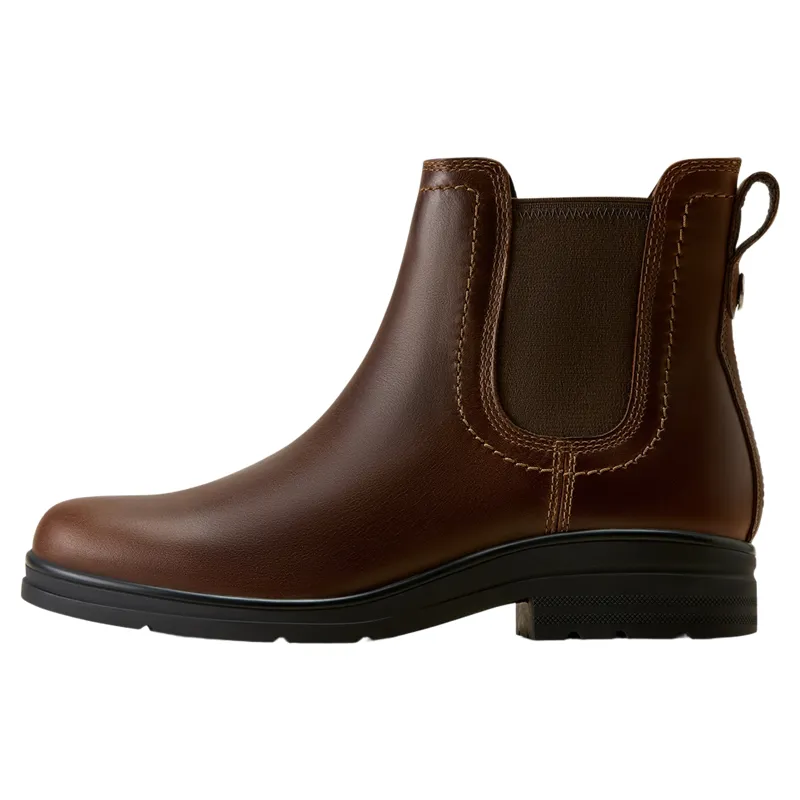 Ariat Langley Womens Waterproof Chelsea Boots - Tobacco Brown-2