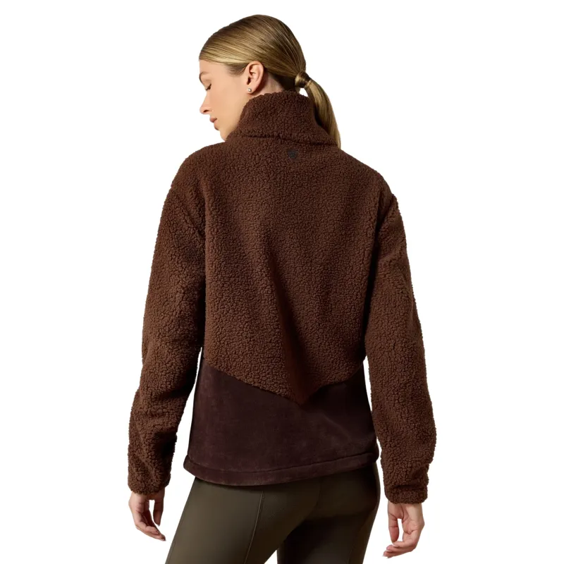 Ariat Laviolette Womens Full Zip Jacket - Chocolate Plum-1