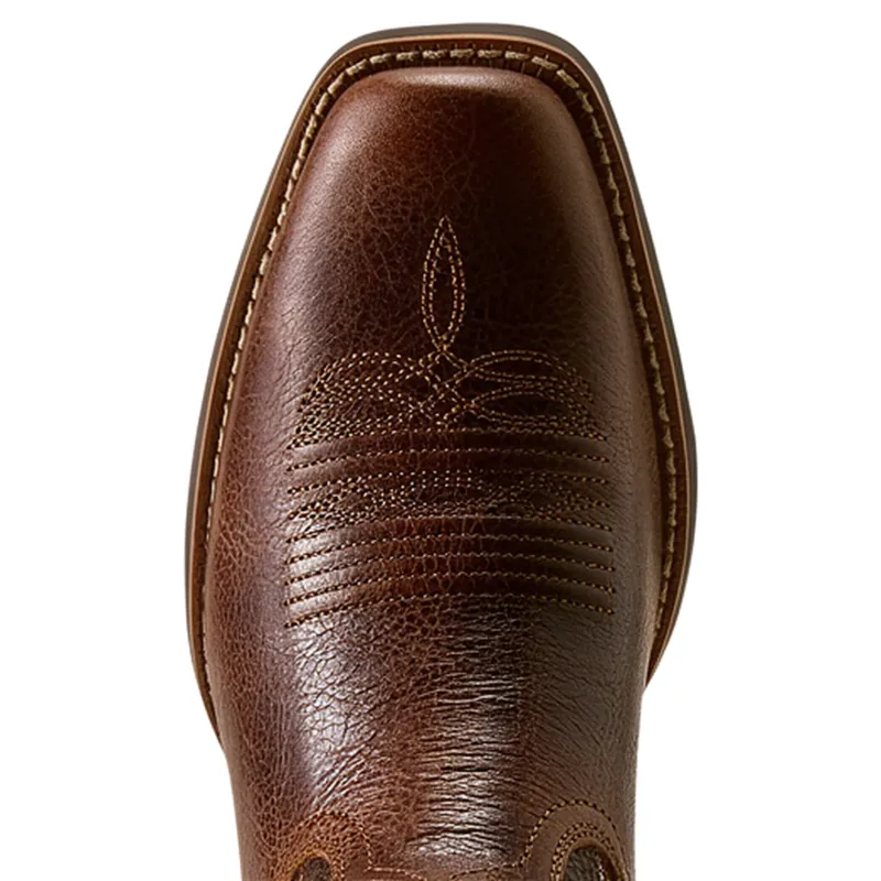 Ariat Lucera Narrow Cutter Toe Western Boots - Deepest Tan/Chocolate-3