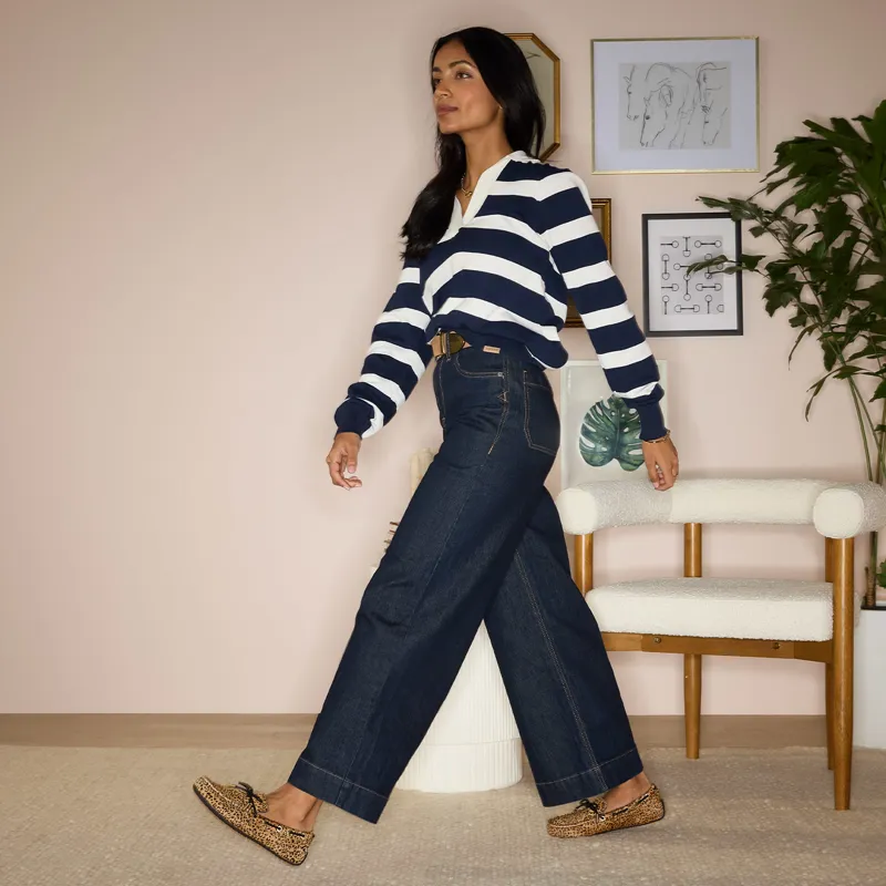 Ariat Margot Womens Driving Moccasins - Mini Cheetah Hair On-5