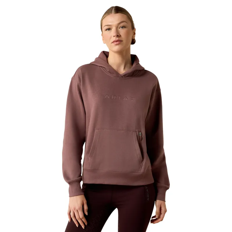 Ariat Martine Womens Hoodie - Peppercorn