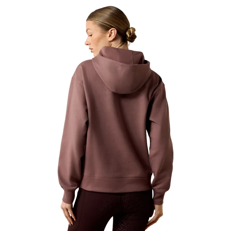 Ariat Martine Womens Hoodie - Peppercorn-1