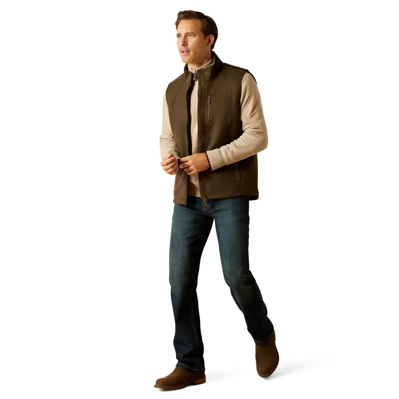 Ariat Country Millbrae Mens Gilet - Earth-3