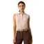 Ariat Prix 3.0 Womens Sleeveless Polo Shirt - Sepia Rose