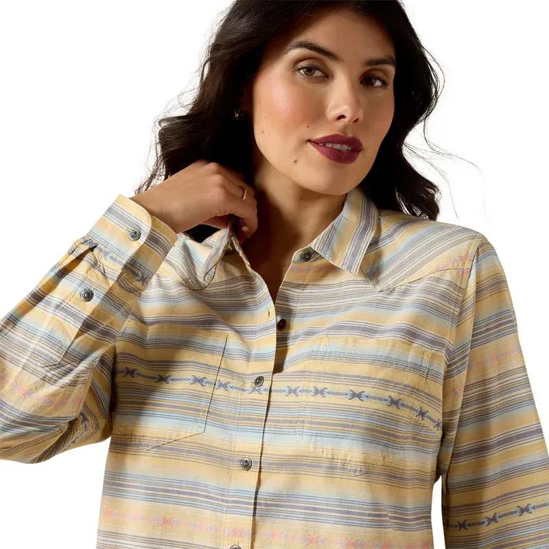 Ariat Billie Jean Womens Shirt - Sunrise Serape-2