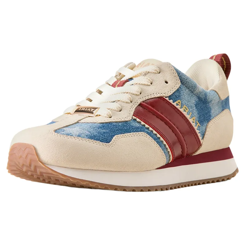 Ariat Ranch Runner Womens Trainers - Patriotic
