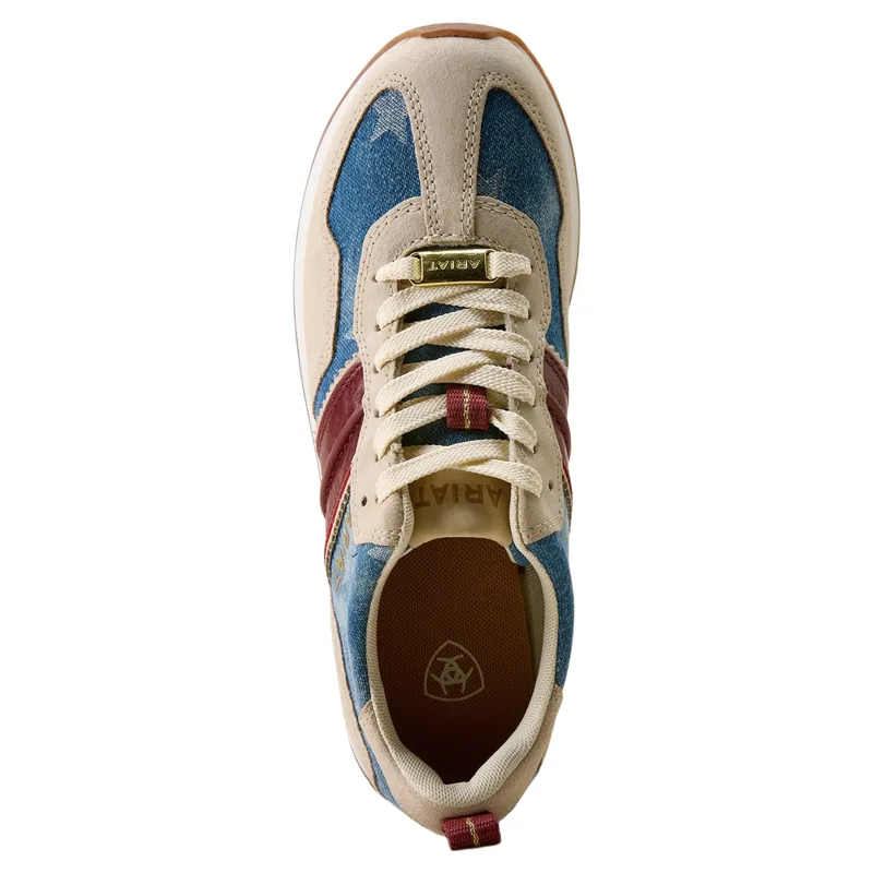 Ariat Ranch Runner Womens Trainers - Patriotic-2