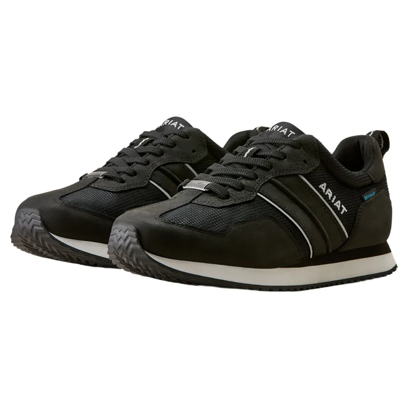 Ariat Ranch Runner Waterproof Mens Trainers - Black-1