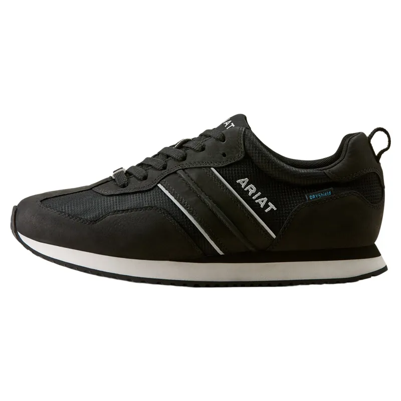 Ariat Ranch Runner Waterproof Mens Trainers - Black-2
