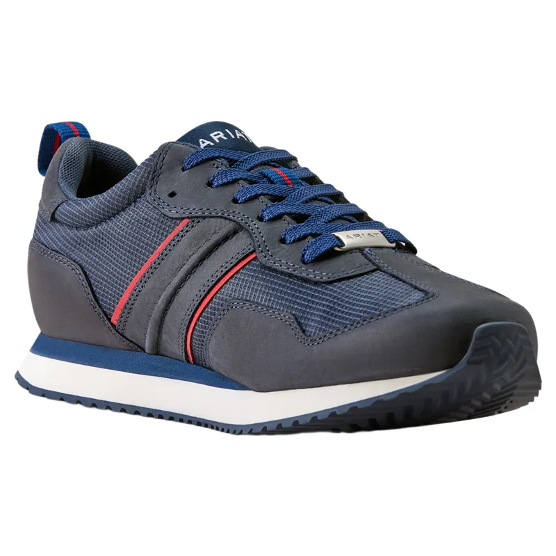 Ariat Ranch Runner Waterproof Mens Trainers - Navy-4
