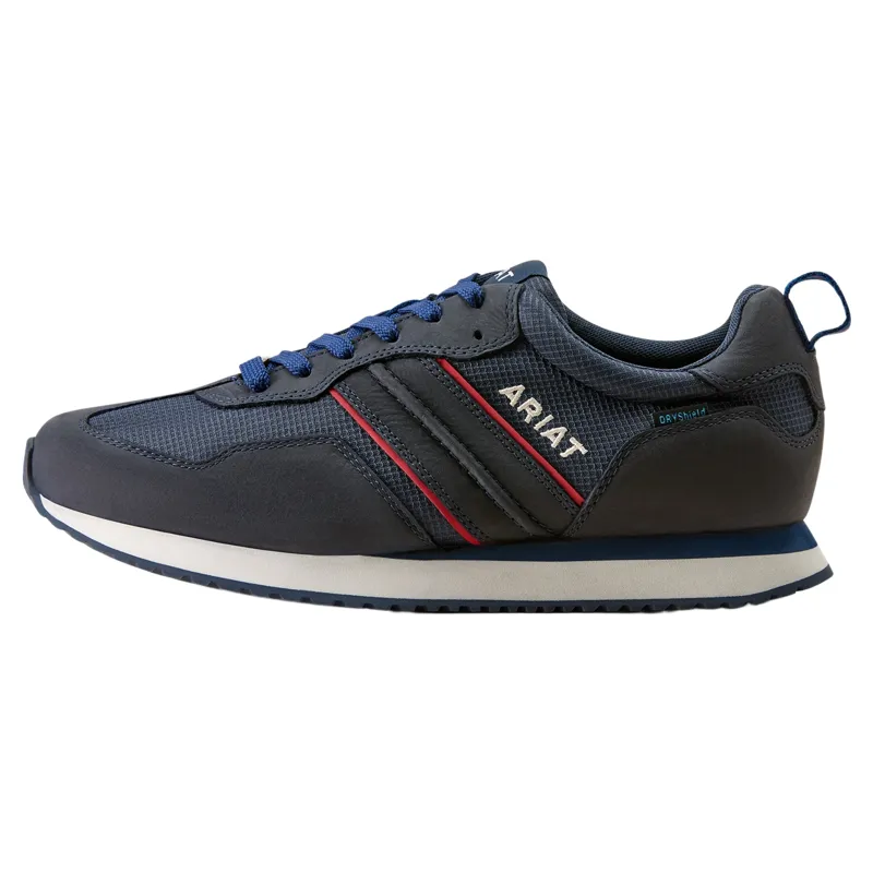 Ariat Ranch Runner Waterproof Mens Trainers - Navy-2