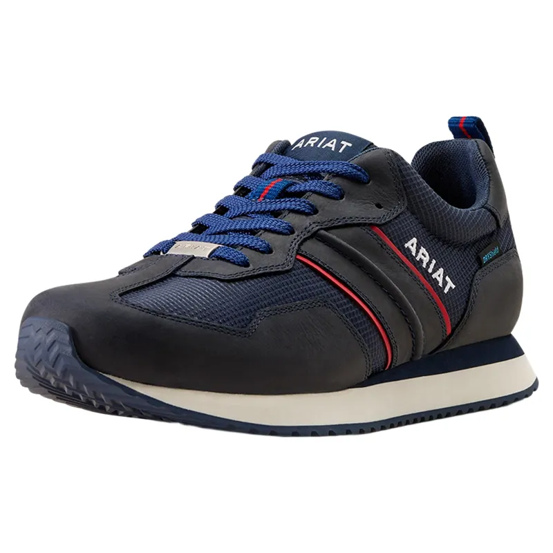 Ariat Ranch Runner Waterproof Mens Trainers - Navy