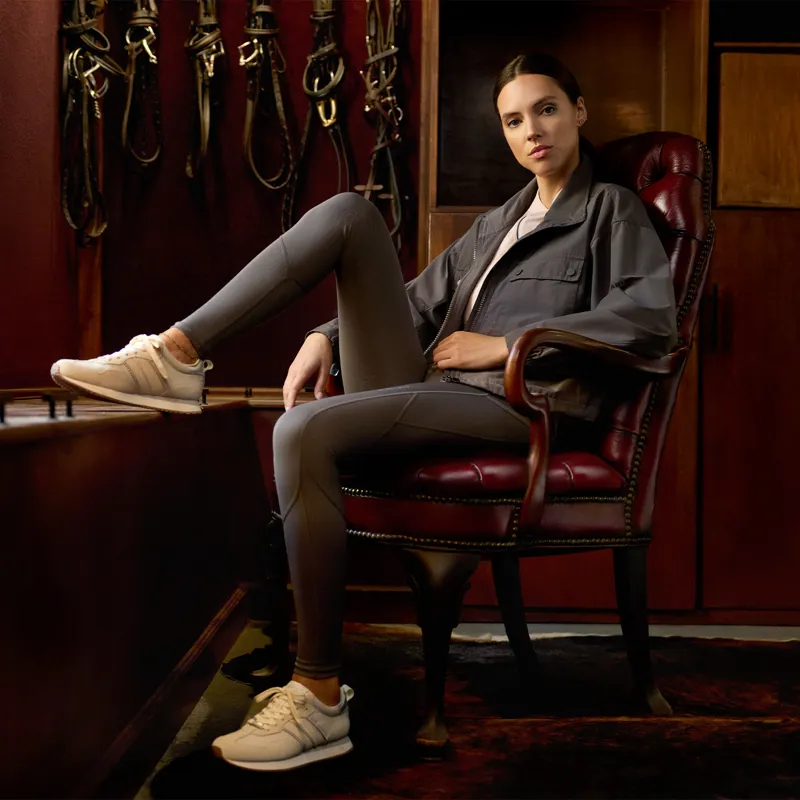 Ariat Ranch Runner Womens Trainers - Buttercream-8