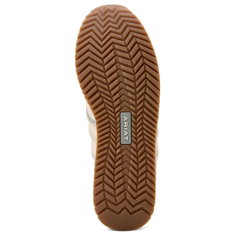 Ariat Ranch Runner Womens Trainers - Buttercream-7