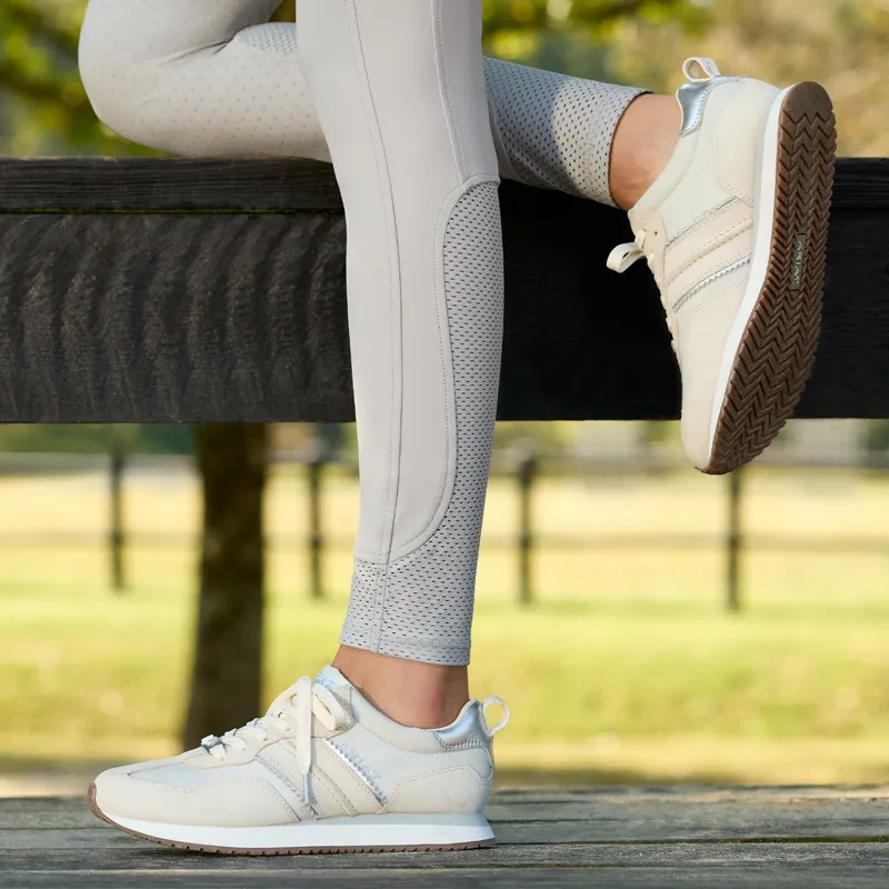 Ariat Ranch Runner Womens Trainers - Buttercream-4