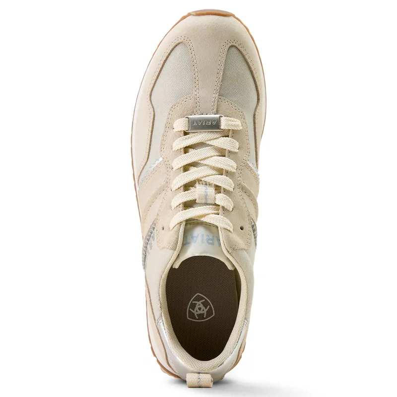 Ariat Ranch Runner Womens Trainers - Buttercream-2