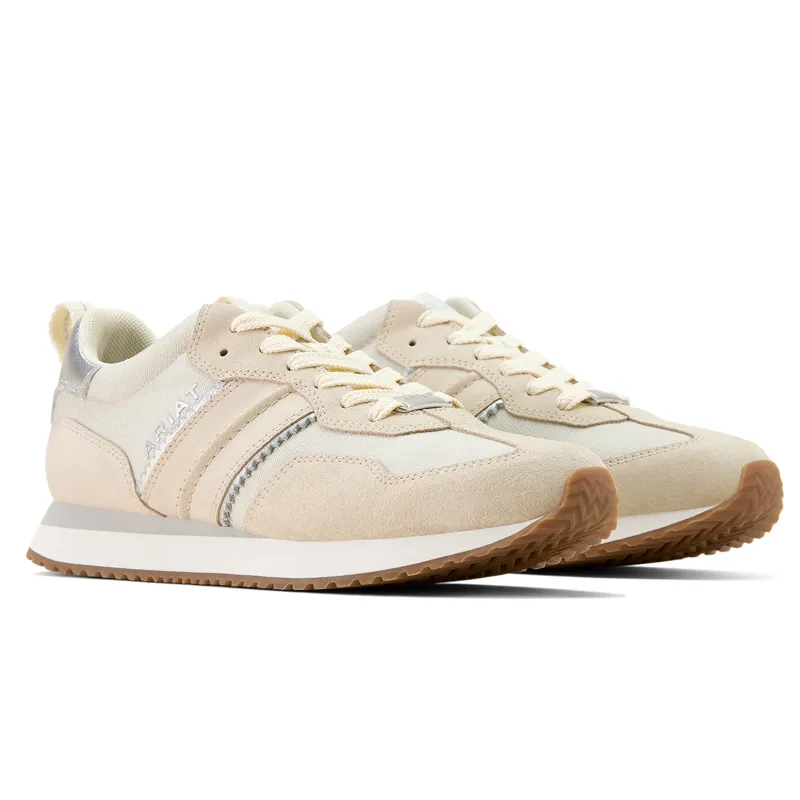 Ariat Ranch Runner Womens Trainers - Buttercream-1