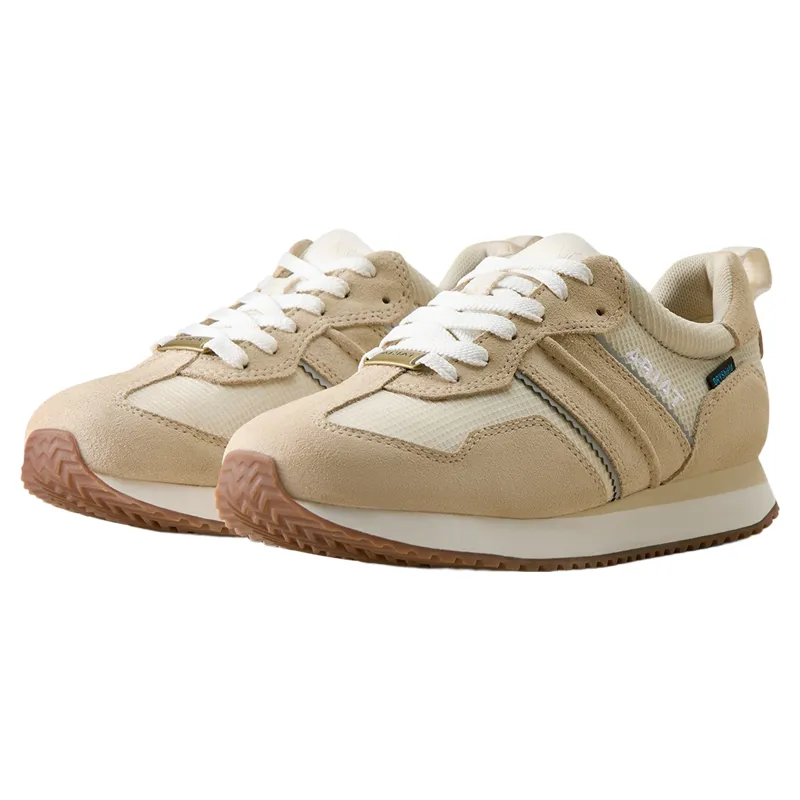 Ariat Ranch Runner Waterproof Womens Trainers - Cloud Cream-1