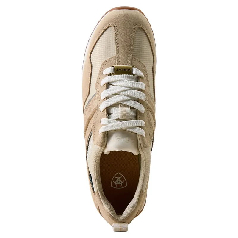 Ariat Ranch Runner Waterproof Womens Trainers - Cloud Cream-7