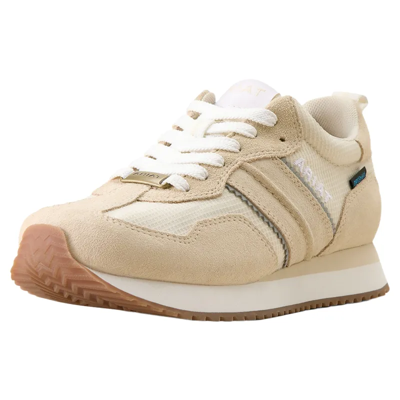 Ariat Ranch Runner Waterproof Womens Trainers - Cloud Cream