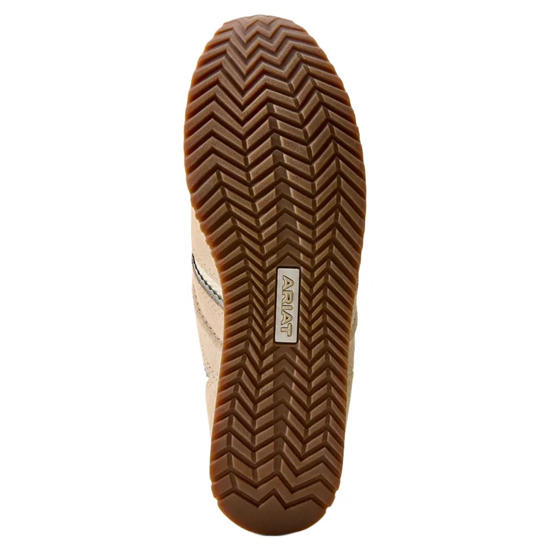 Ariat Ranch Runner Waterproof Womens Trainers - Cloud Cream-8