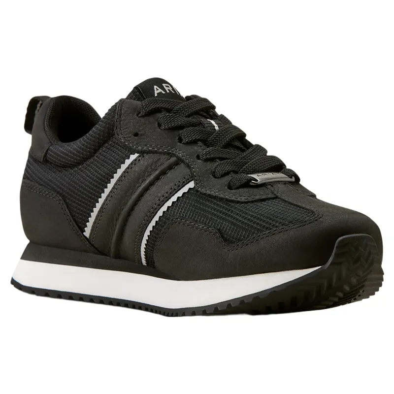 Ariat Ranch Runner Waterproof Womens Trainers - Black-5