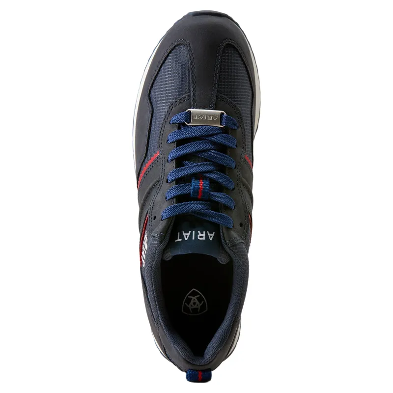 Ariat Ranch Runner Waterproof Womens Trainers - Navy-7