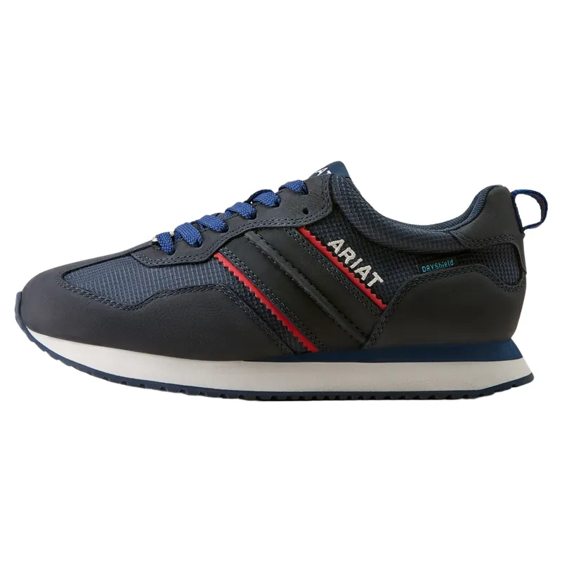 Ariat Ranch Runner Waterproof Womens Trainers - Navy-6