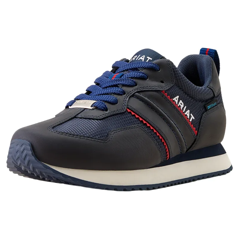 Ariat Ranch Runner Waterproof Womens Trainers - Navy