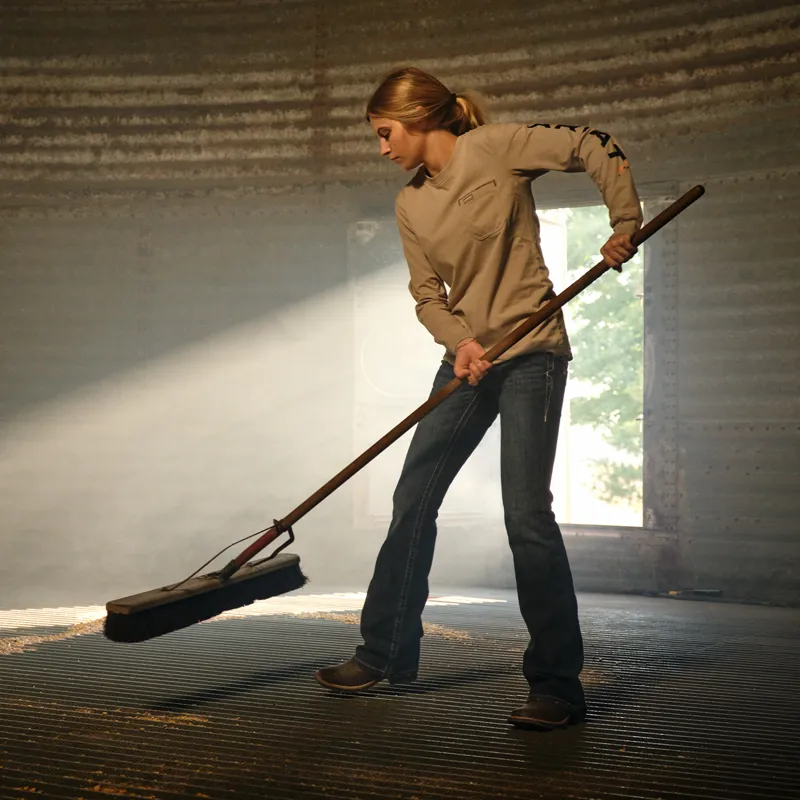 Ariat R.E.A.L. Perfect Rise Womens Lexie Boot Cut Jeans - Blue-8